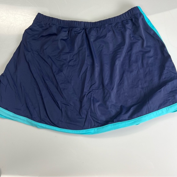 Swimsuits For All Women's Plus Size 2-Piece Swim Skirtini Set 18 L13-35 - Picture 3 of 8